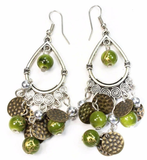 Untamed Chandelier Earrings - Artisan Fashion Accessories