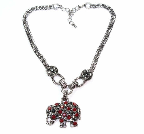 Dazzling Elephant Necklace - Artisan Fashion Accessories