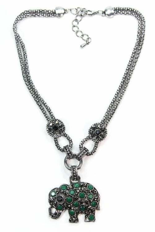 Dazzling Elephant Necklace - Artisan Fashion Accessories