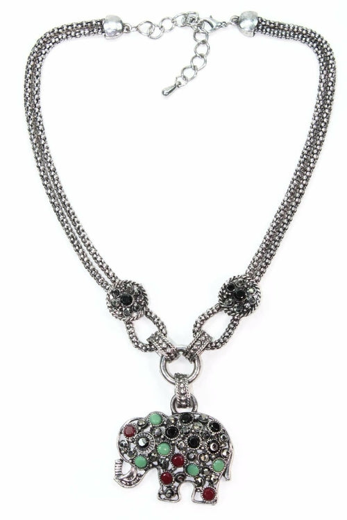 Dazzling Elephant Necklace - Artisan Fashion Accessories