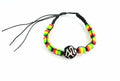 Sanskrit Om & Rasta Vibes Friendship Bracelet - Spiritual & Wellness