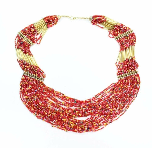 Santa Fe Summer Layer Necklace - Artisan Fashion Accessories