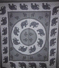 Elephant Herd Mandala Tapestry - Artisan Home Décor