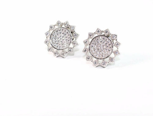 High Sun Chakra Sparkling Stud Earrings - Spiritual & Wellness
