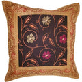 Jacquard Embroidery Patchwork Cushion Cover - Artisan Home Décor