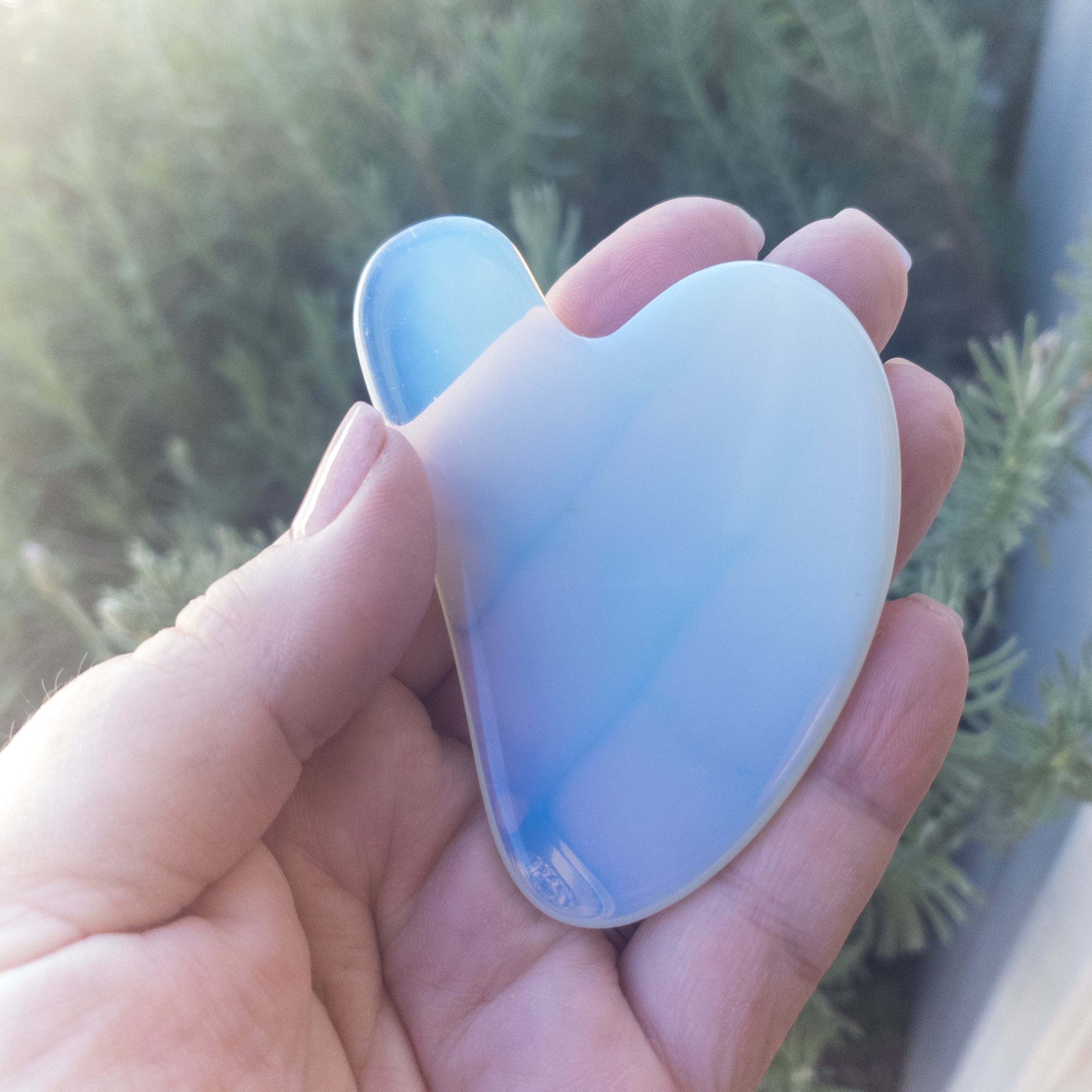 Opalite Gua Sha Massage Tool - Spiritual & Wellness