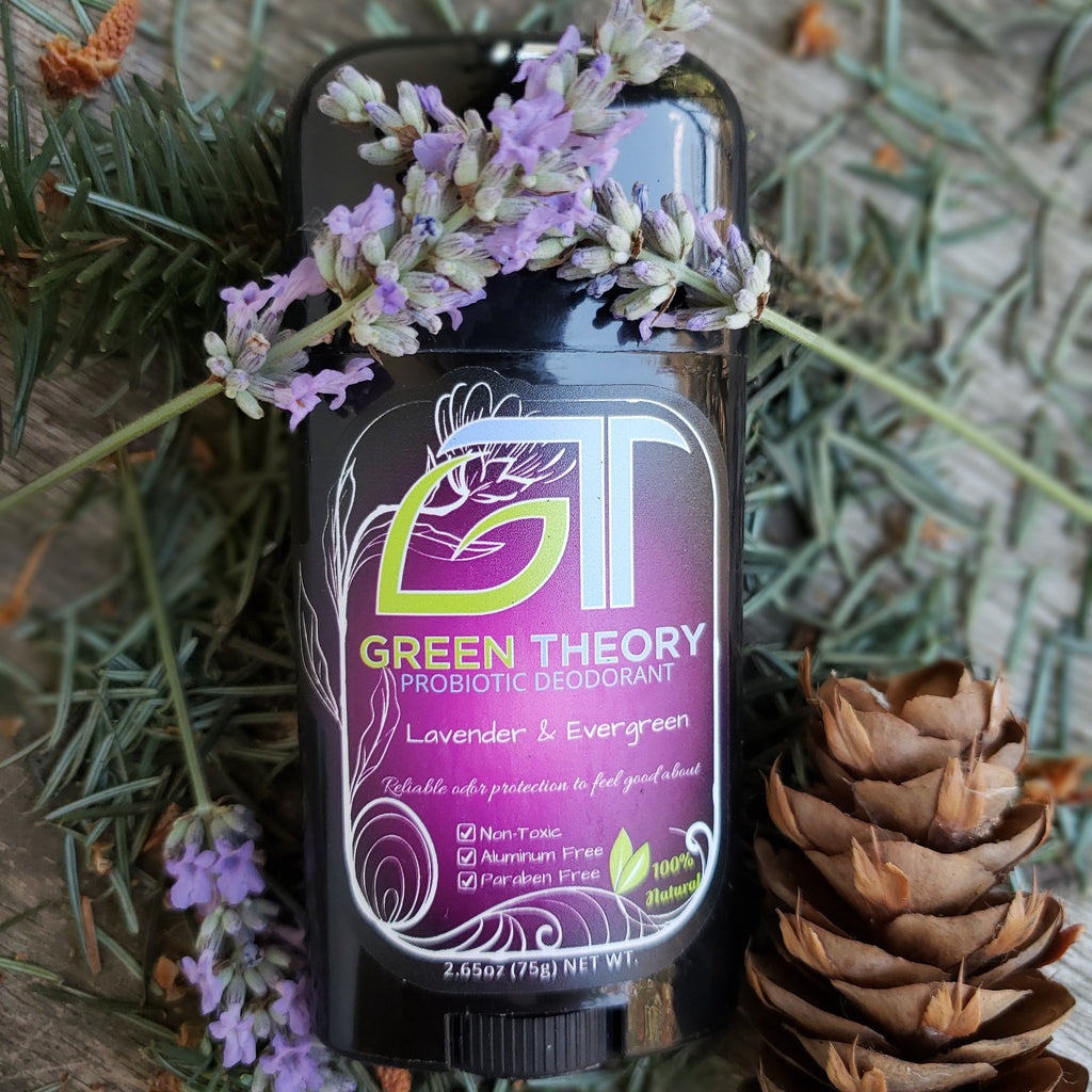 Lavender & Evergreen Probiotic Natural Aluminum Free Deodorant - Spiritual & Wellness