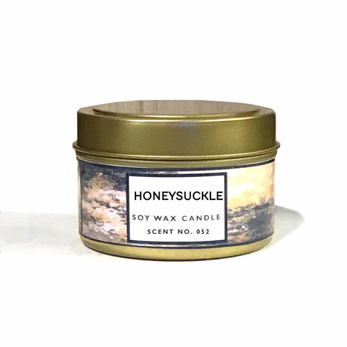 Honeysuckle Scented Soy Wax Candle - Spiritual & Wellness