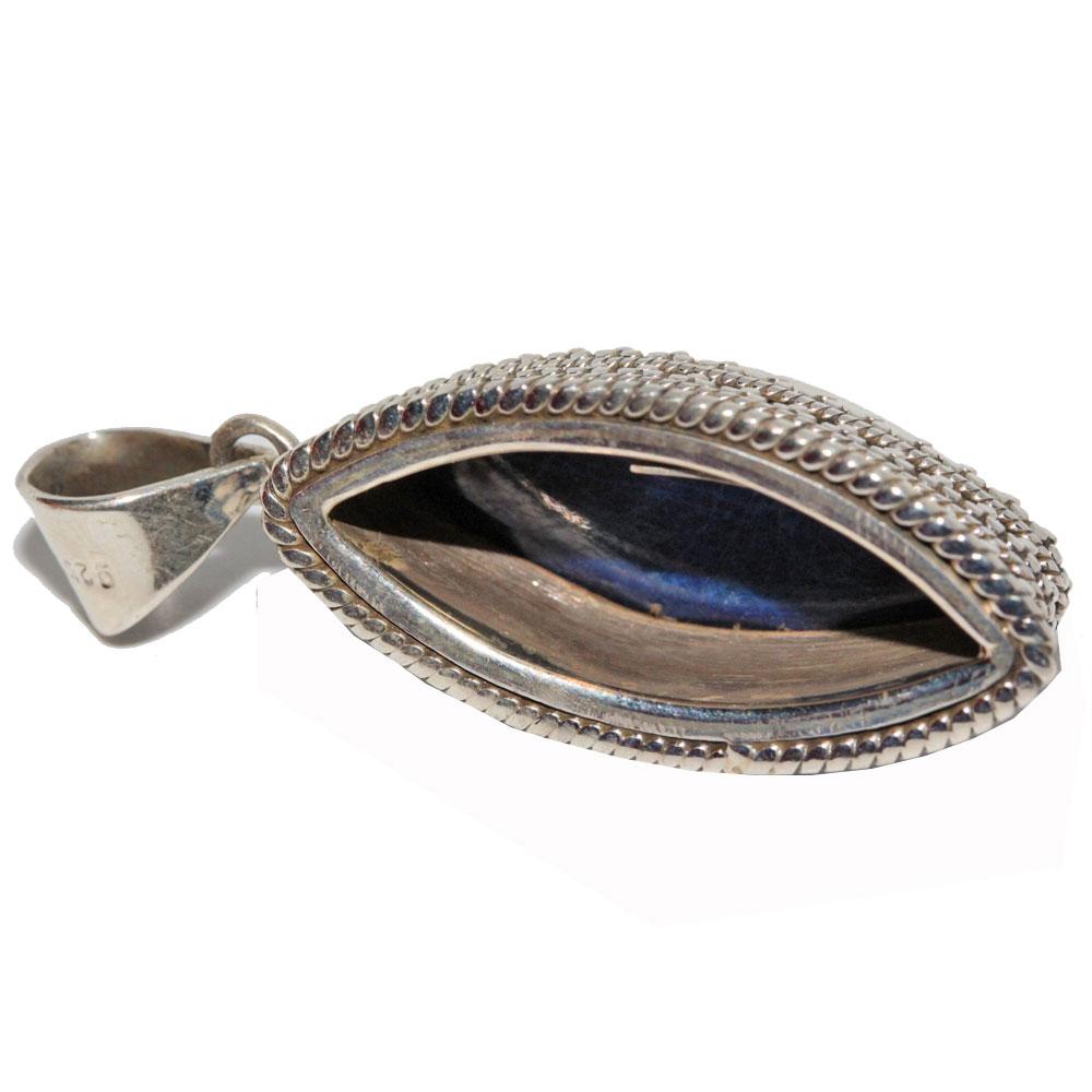 Lapis Lazuli Marquise Cut Pendant - Crystals & Gemstones