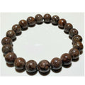 Petrified Wood Beaded Bracelet 8mm - Crystals & Gemstones