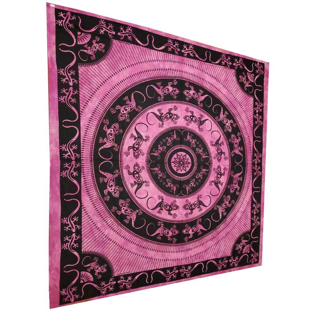 Lizard Mandala Bohemian Tapestry Bedsheet - Spiritual & Wellness