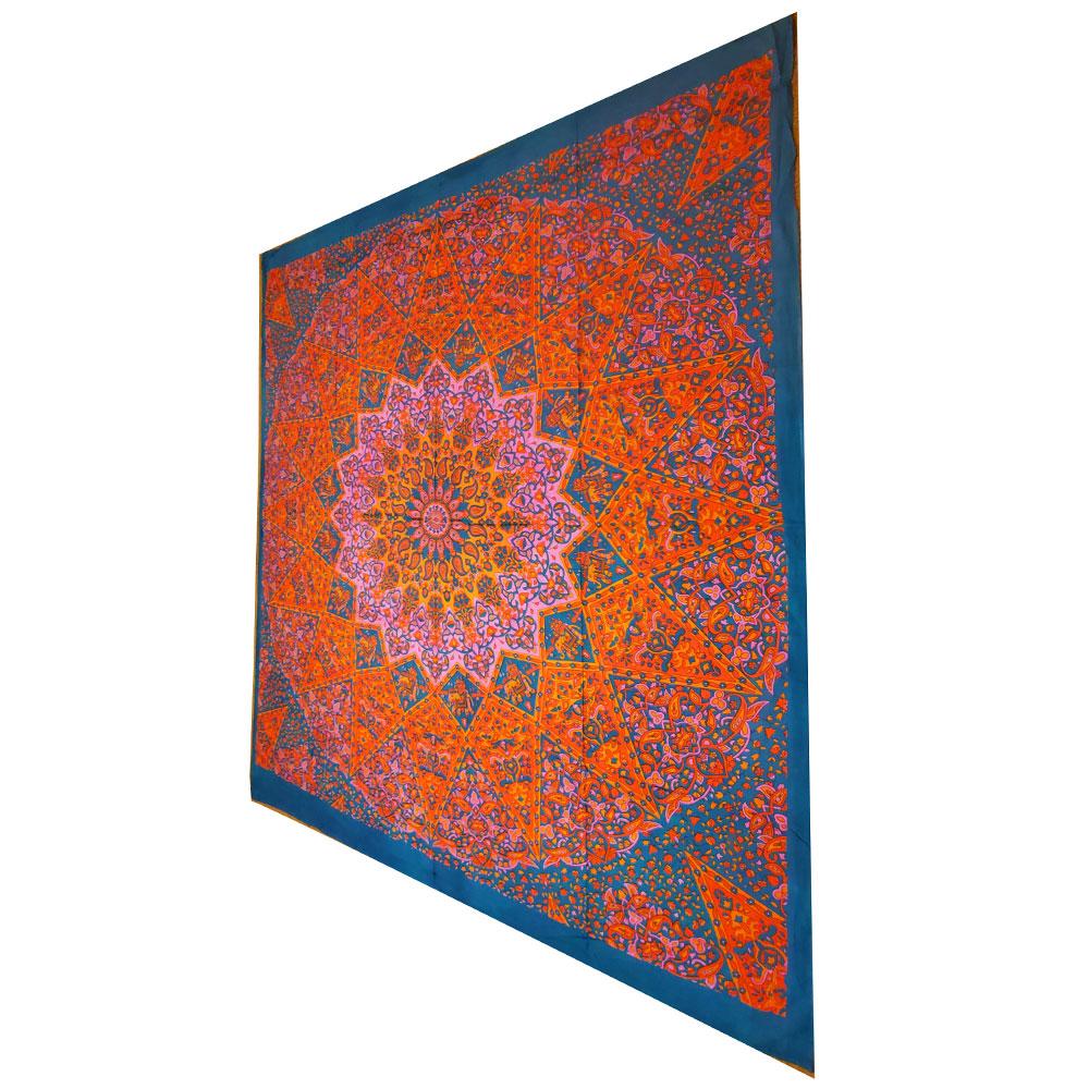 Chakra Star Indian Elephant Mandala Tapestry - Spiritual & Wellness