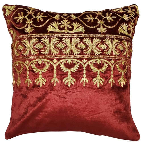 Cotton Viscose Velvet Cushion Cover - Artisan Home Décor