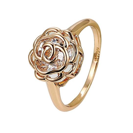 Rose Is A Rose Ring | 18kt Rose Crystal | Vintage Romance | WorthyVibe