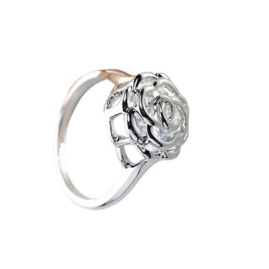 Rose Is A Rose Ring | 18kt Rose Crystal | Vintage Romance | WorthyVibe