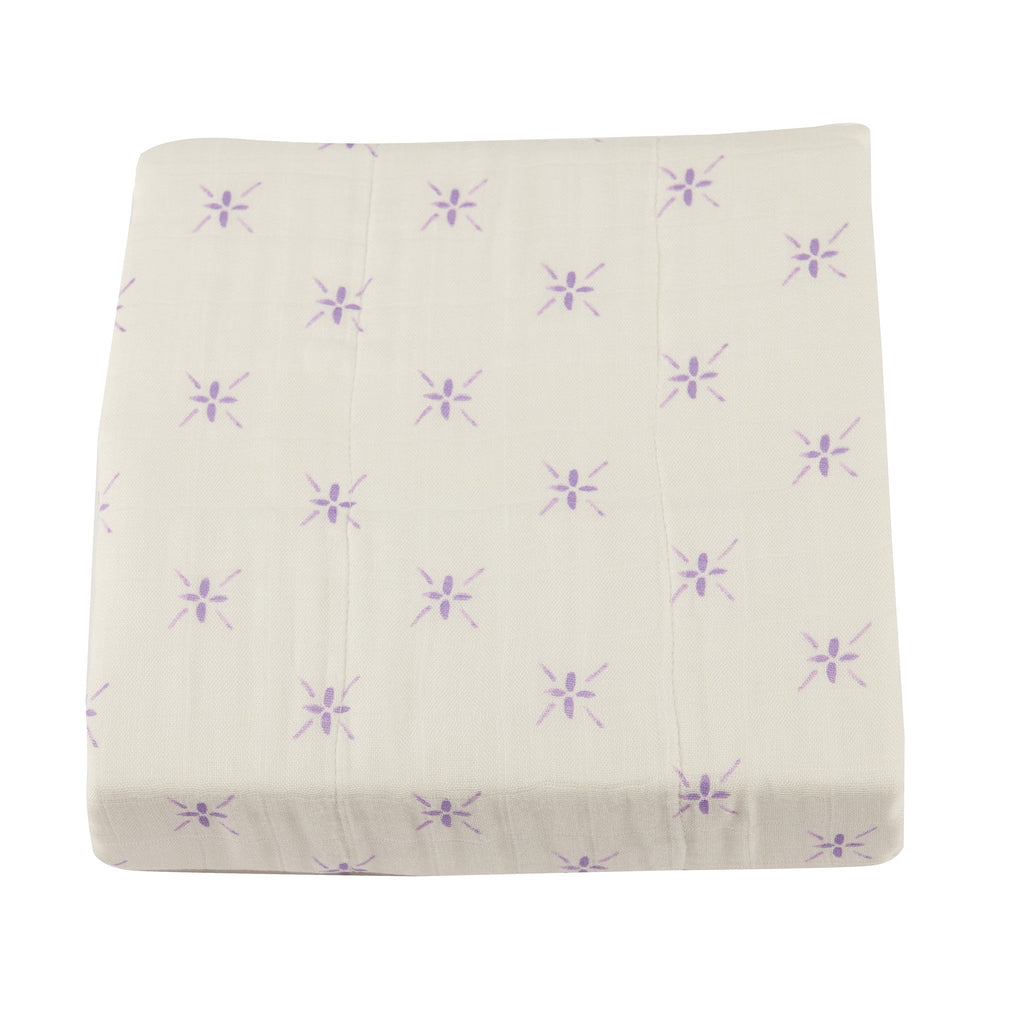 Watercolor Star & White Newcastle Blanket - Artisan Home Décor