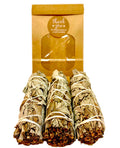 White Sage Smudge Sticks | Pack of 3 | Energy Cleansing | WorthyVibe