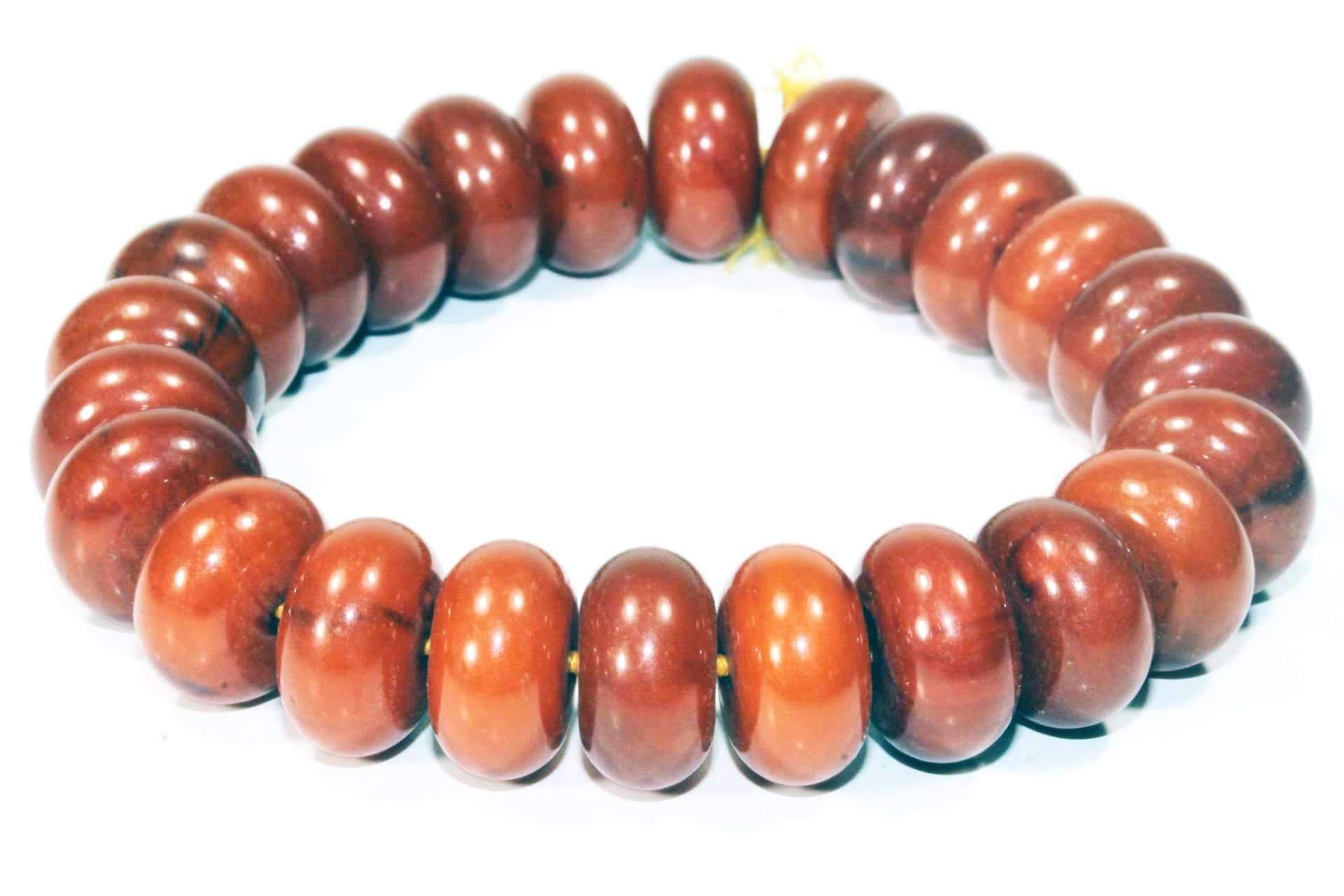 Earthy Brown Yoga Tribal Bracelet - Spiritual & Wellness