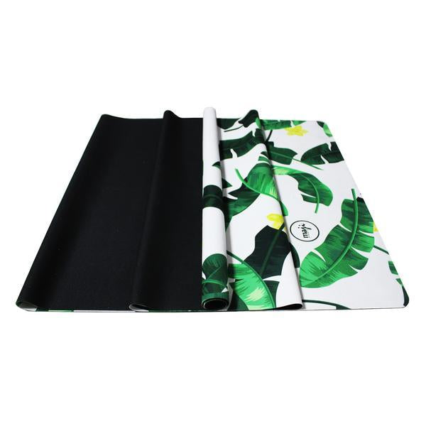 Suede & Natural Rubber Travel Yoga Mat - Spiritual & Wellness