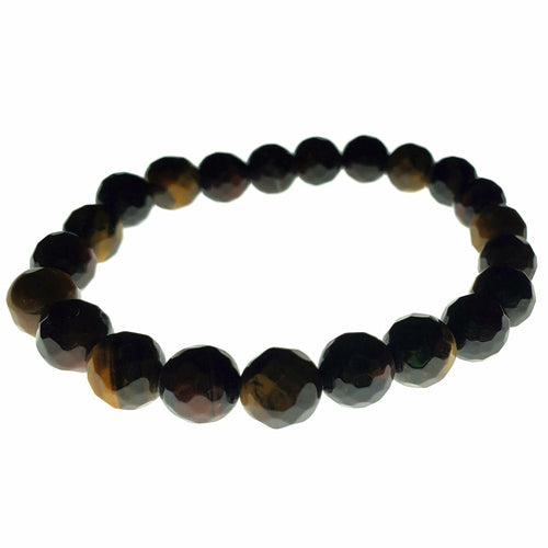 Tigers Eye Beaded Elastic Stretch Bracelet - Spiritual & Wellness