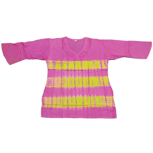 Butterfly Sequin Tunic - Artisan Fashion Accessories