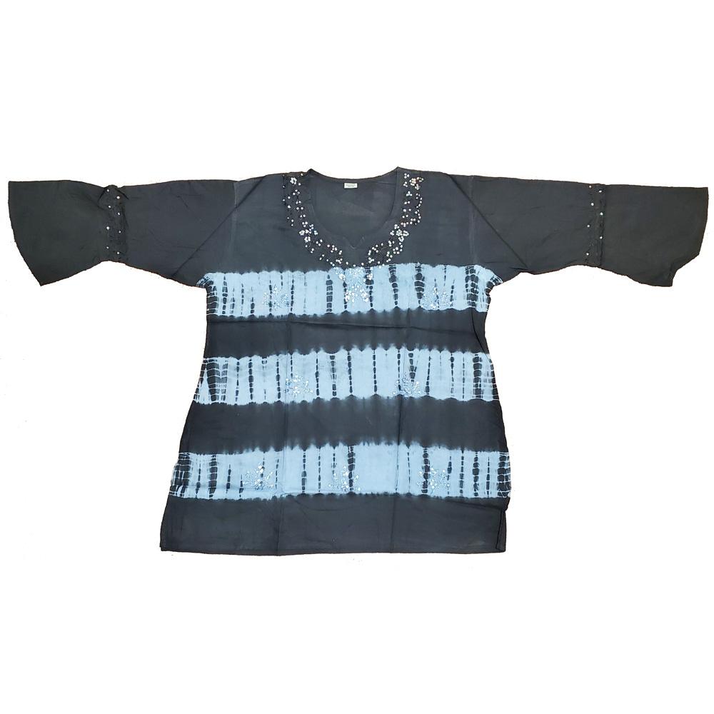 Butterfly Sequin Tunic - Artisan Fashion Accessories
