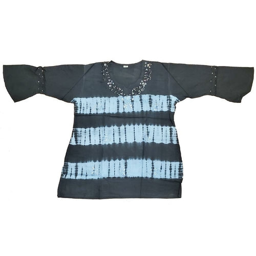 Butterfly Sequin Tunic - Artisan Fashion Accessories