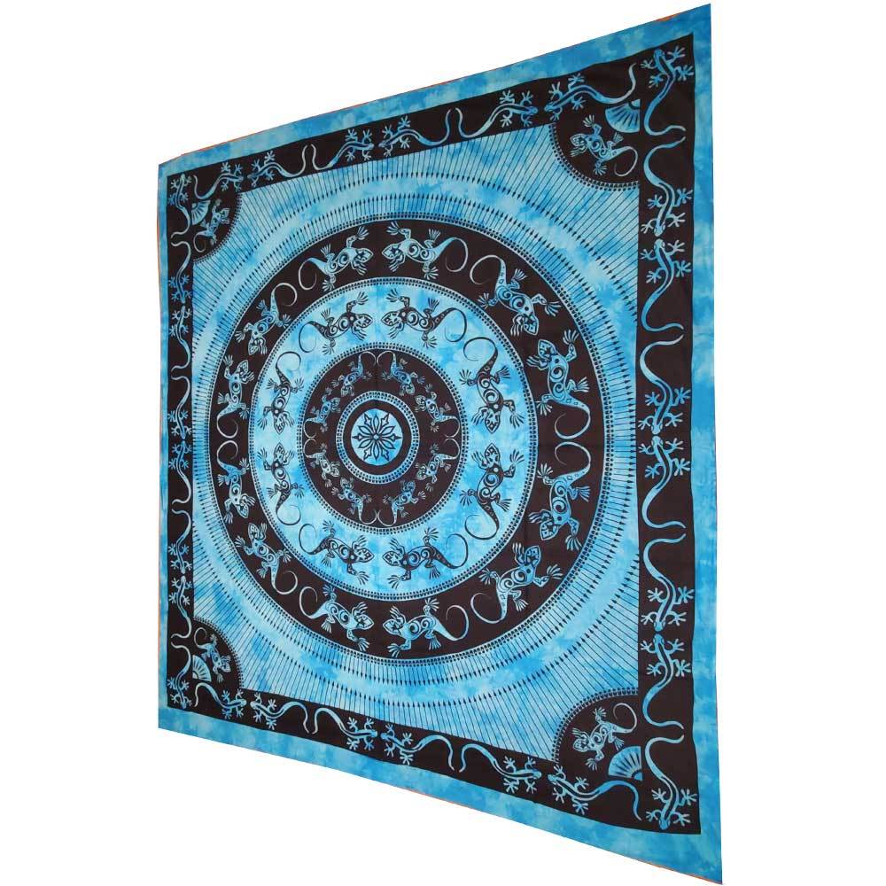Lizard Mandala Bohemian Tapestry Bedsheet - Spiritual & Wellness