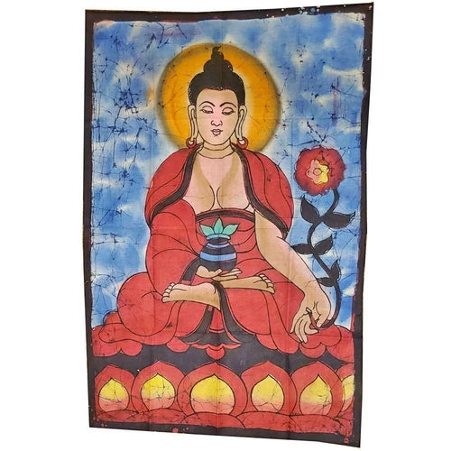 Buddha Calling Earth to Witness Mudra Enlightenment Statue - Spiritual & Wellness