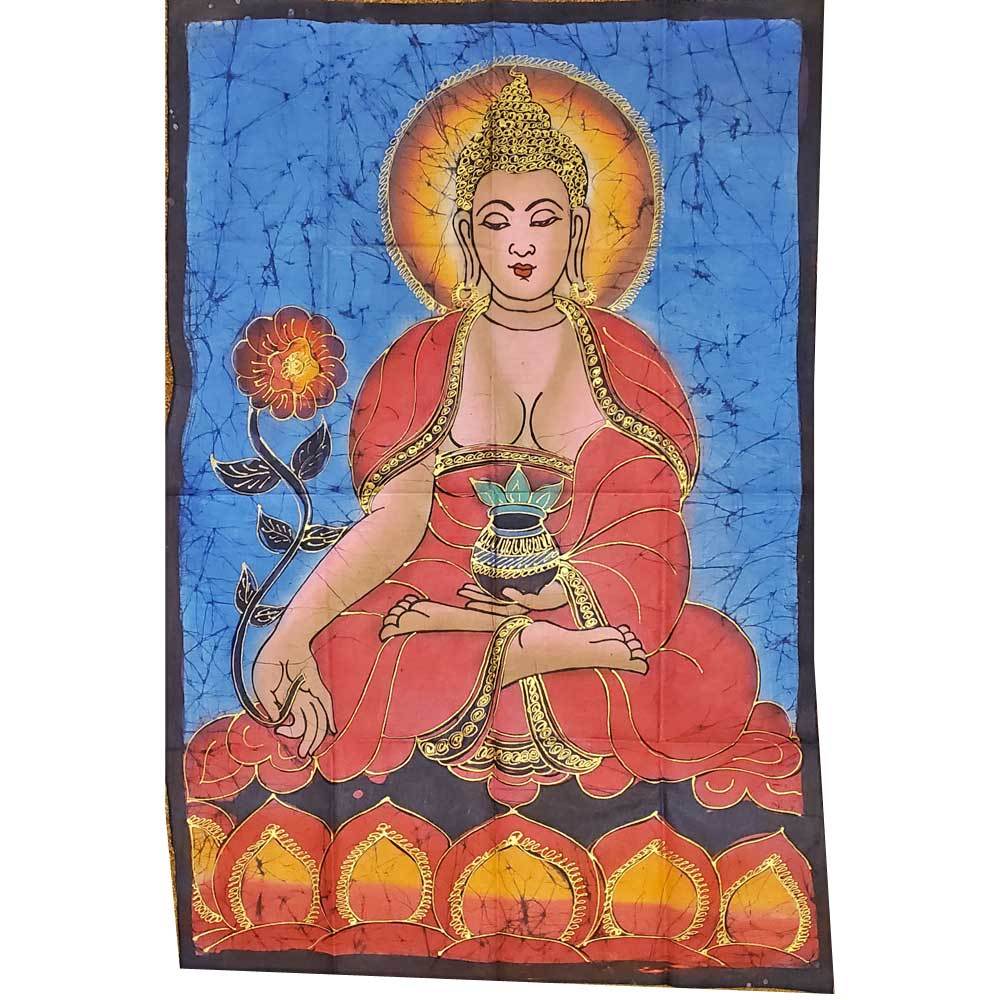 Buddha Calling Earth to Witness Mudra Enlightenment Statue - Spiritual & Wellness