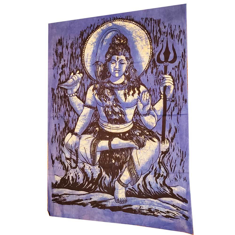 Lord Shiva Vintage Wall Banner - Spiritual & Wellness