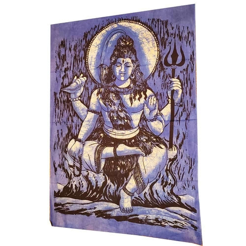 Lord Shiva Vintage Wall Banner - Spiritual & Wellness