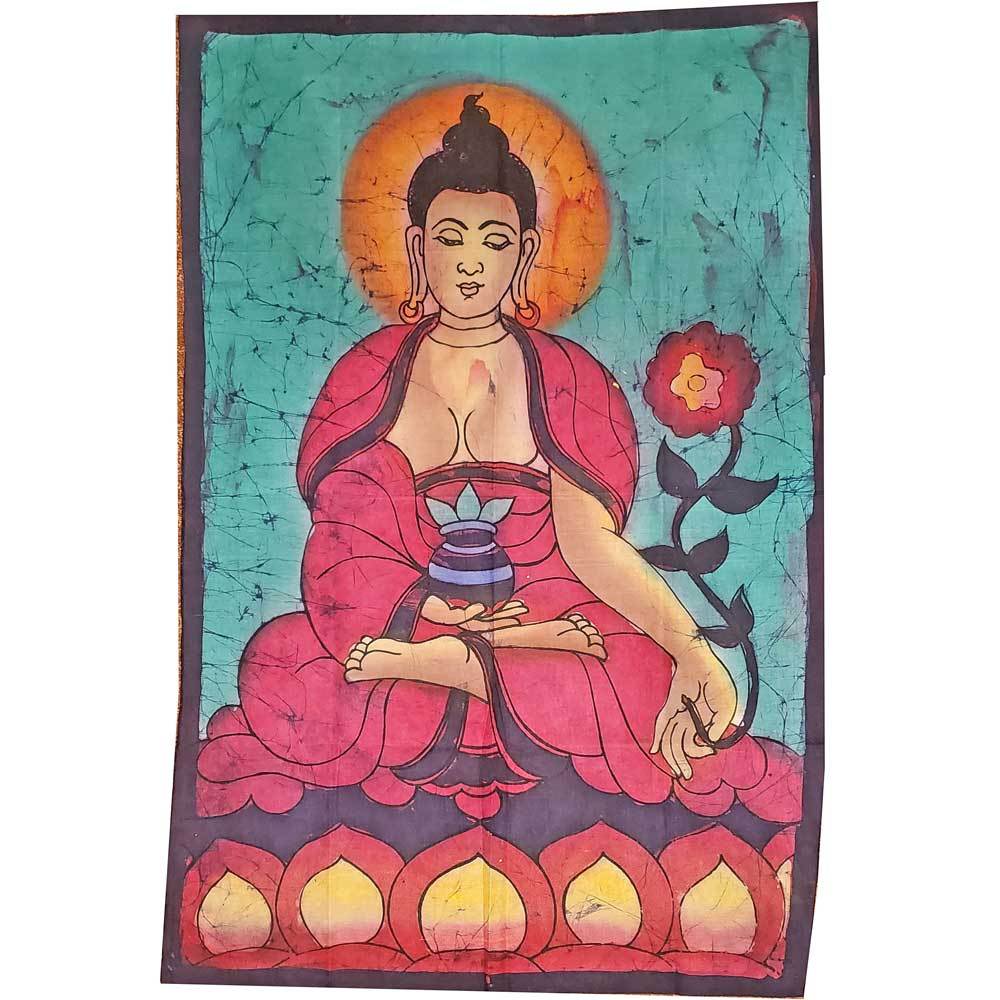 Buddha Calling Earth to Witness Mudra Enlightenment Statue - Spiritual & Wellness