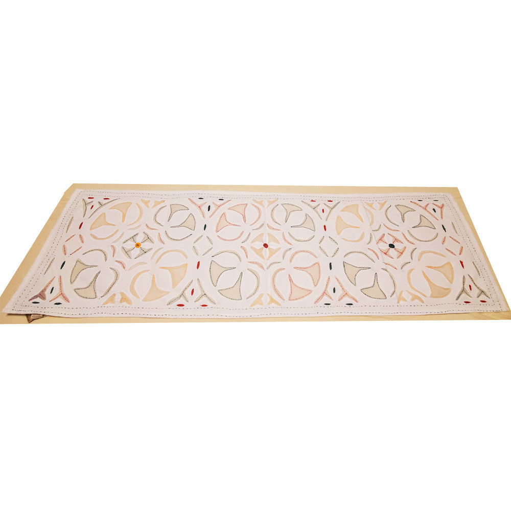 Cotton Handloom Table Runner - Artisan Home Décor