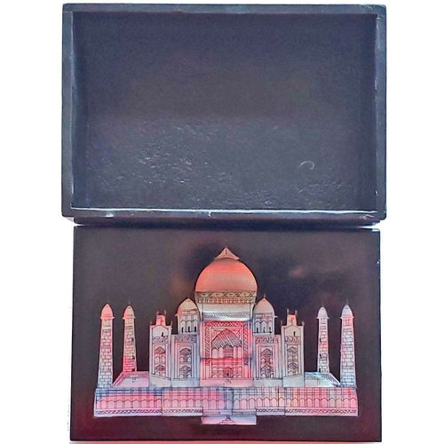 Wonders of the World Taj Mahal Blackstone Case - Artisan Home Decor