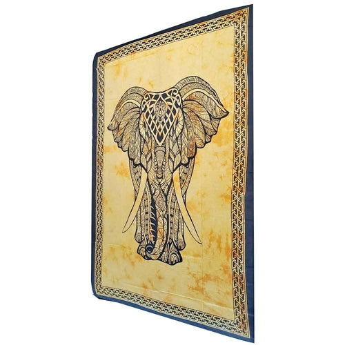 Indian Bohemian Elephant Tapestry Psychedelic Wall Hanging - Spiritual & Wellness