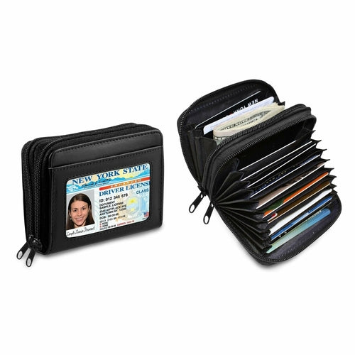 RFID Leather Wallet - Accessories