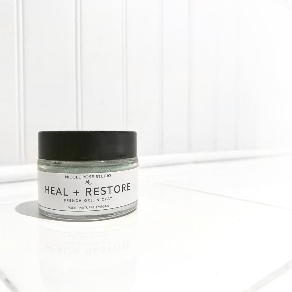 Heal & Restore French Green Clay Mask - Spiritual & Wellness