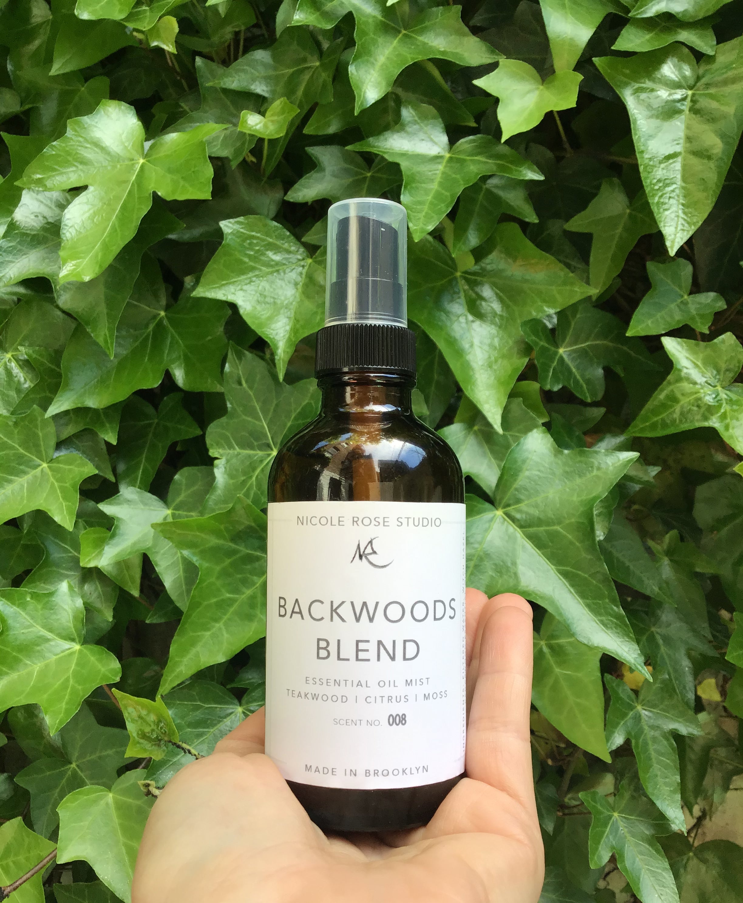 Backwoods Blend Organic Essential Oil Disinfectant Spray 4oz - Spiritual & Wellness