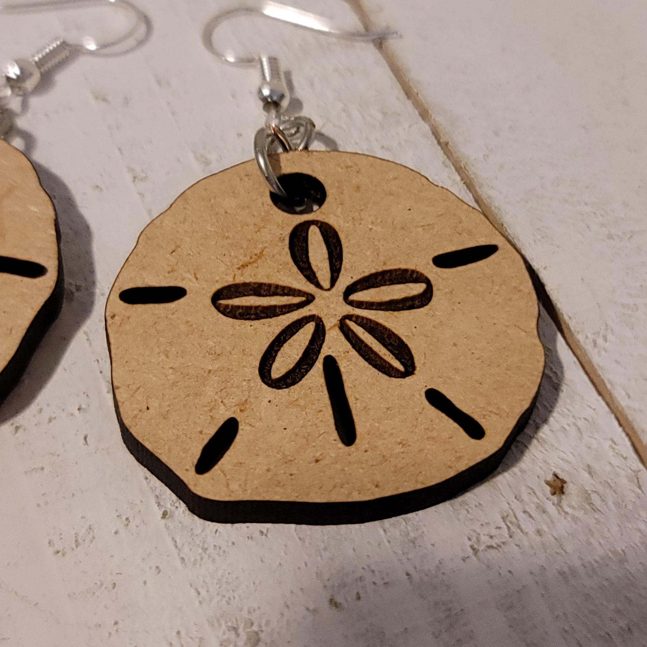 Sand Dollar Earrings - Earrings