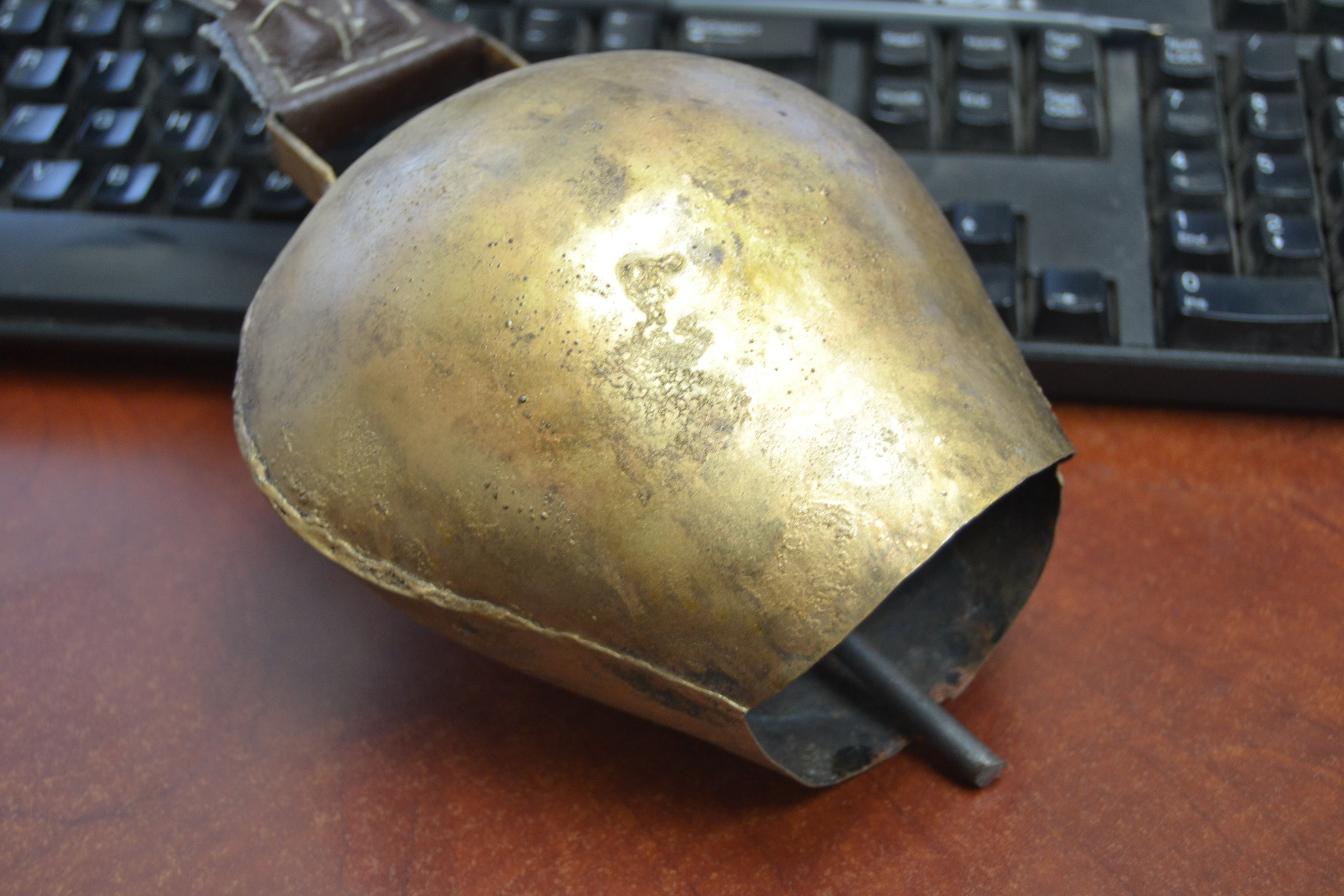 Rustic Iron Hand Bell - Rustic Home & Garden