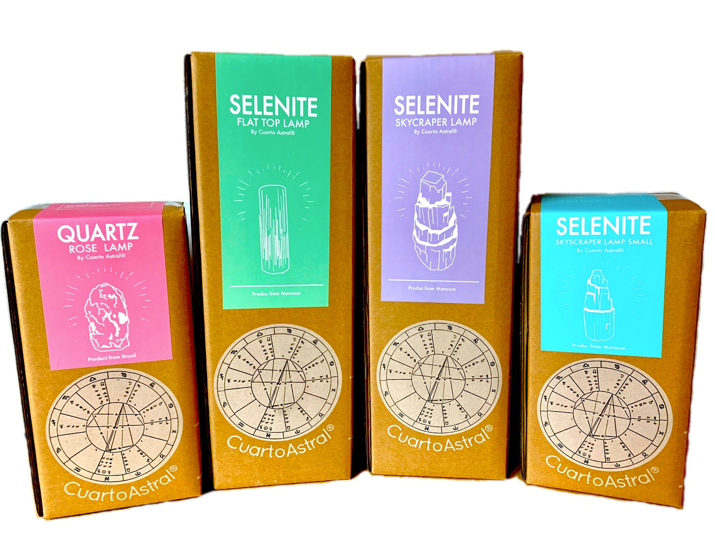 Selenite Skyscraper Lamp | Small Crystal Light | Inner Peace