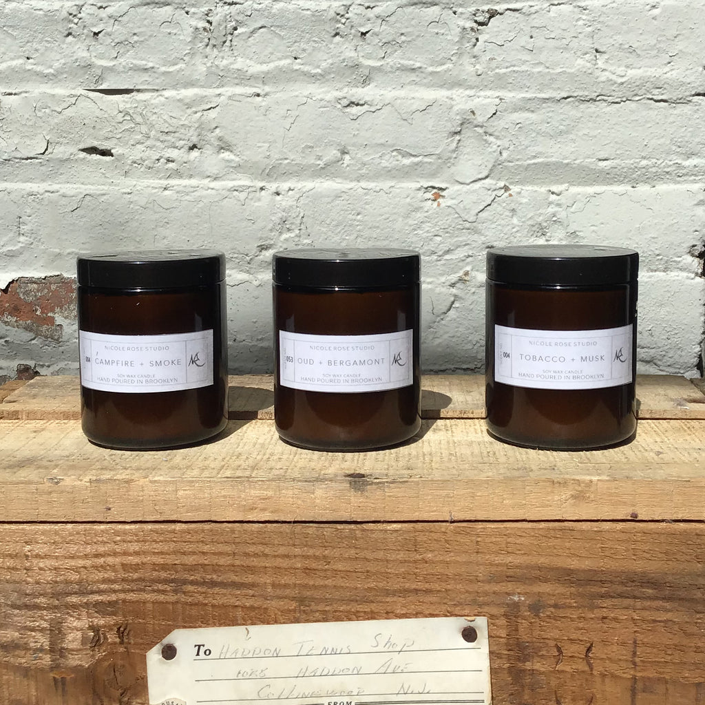 Tobacco + Musk Soy Wax Candle - Spiritual & Wellness