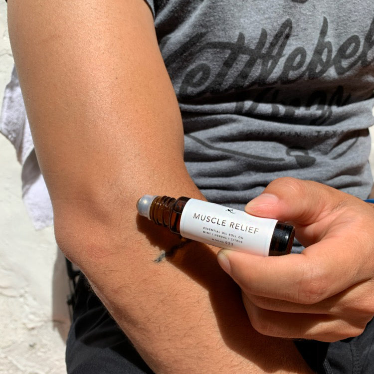 Muscle Relief Essential Roll On - Spiritual & Wellness
