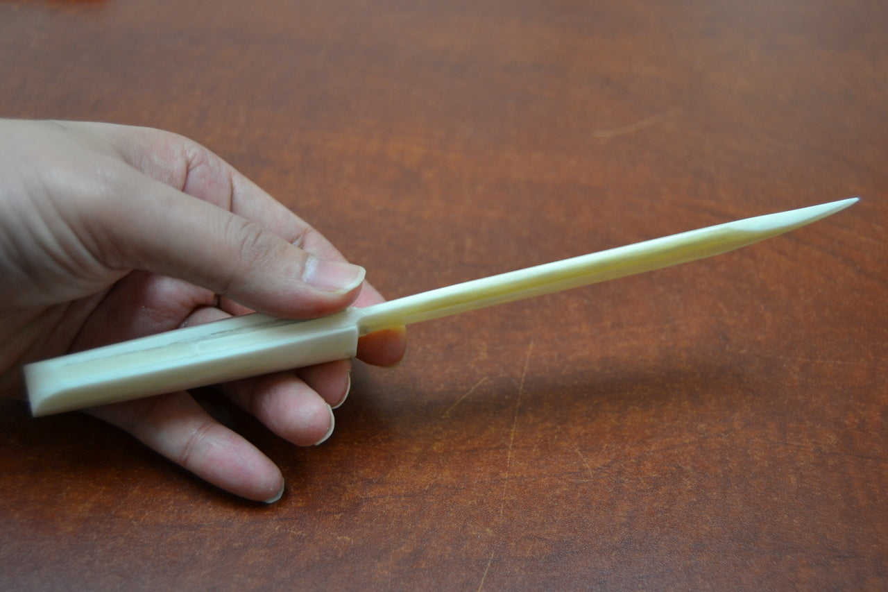 Carved Buffalo Bone Letter Opener - Home Office & Gifts