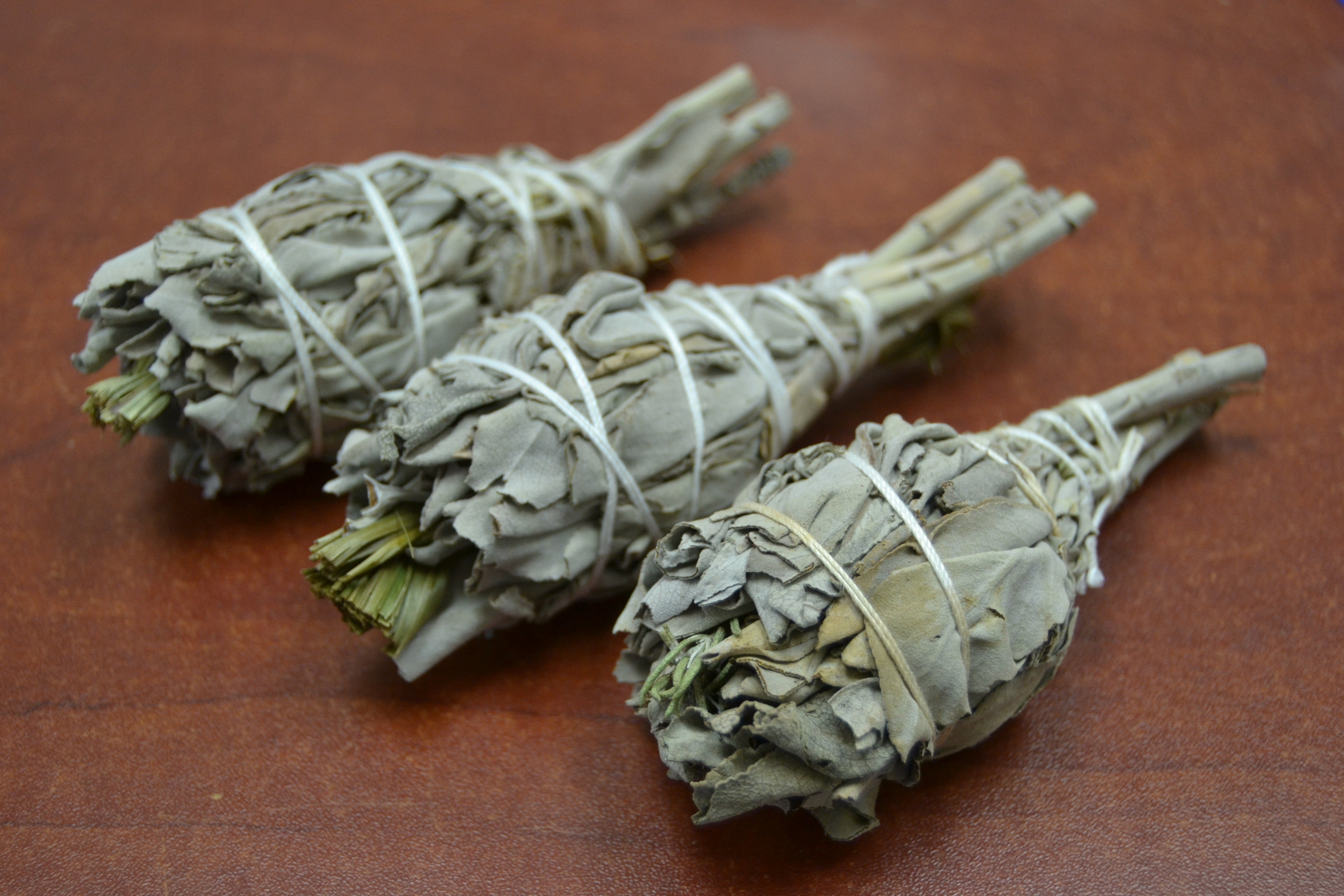 Mini Sage & Sweetgrass Smudge – 3 Pack - Sacred Smudging & Cleansing