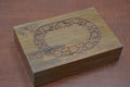 Carved Flower Wood Box - Home Office & Gifts