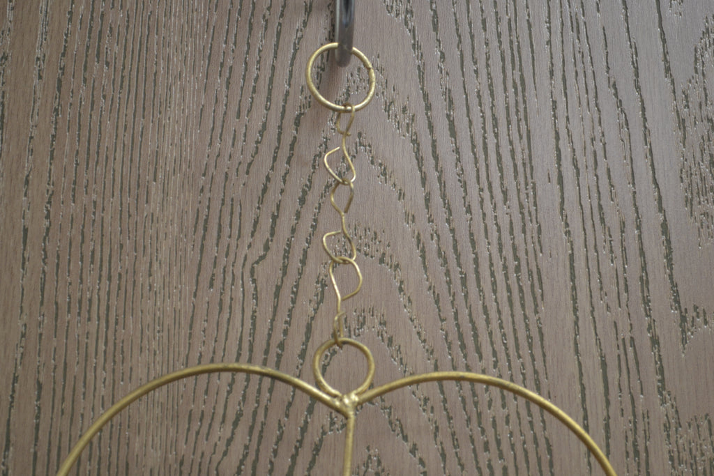 Rustic Heart Iron Bell Wind Chime - Rustic Home Décor