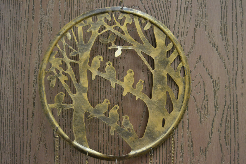 Birdhouse Tree Windchime - Rustic Home & Garden