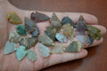 Mini Agate Arrowheads – 100 Pack - Crystals & Gemstones